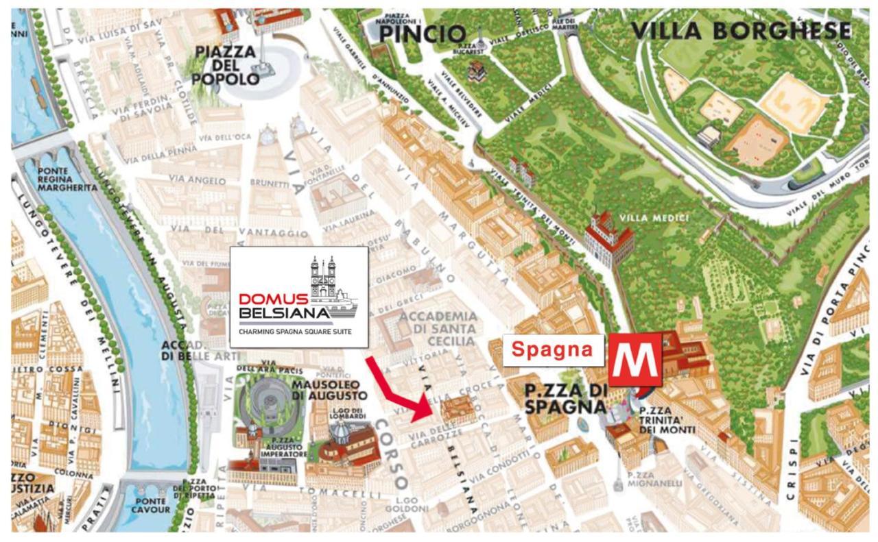 Domus Belsiana Apartment Roma Ngoại thất bức ảnh